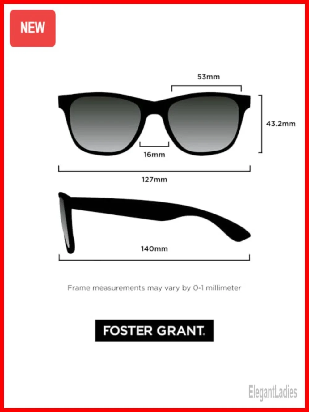 Driving Sunglasses with UV Protection Rectangular Shield